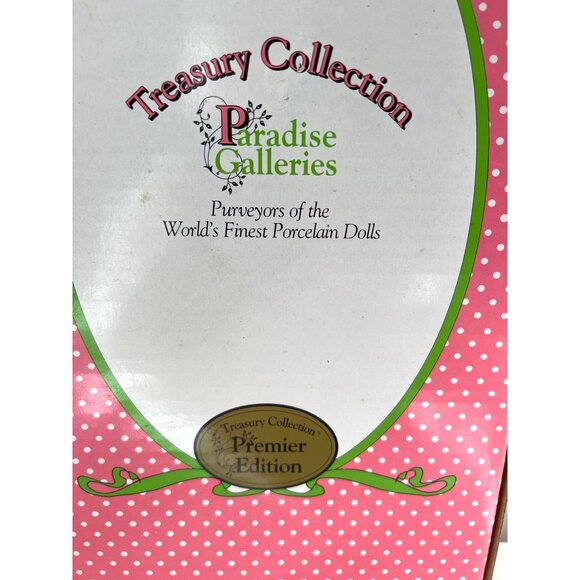 Sarah at the Fair Porcelain Doll Treasury Collection Paradise Galleries 14", Sta - Picture 11 of 11